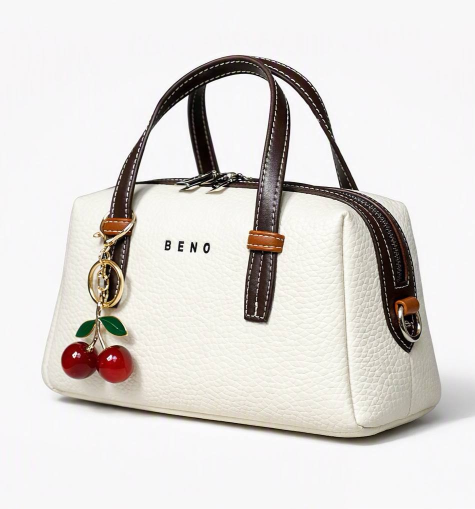 کیف دستی زنانه مدل بنو (BENO) با آویز گیلاس