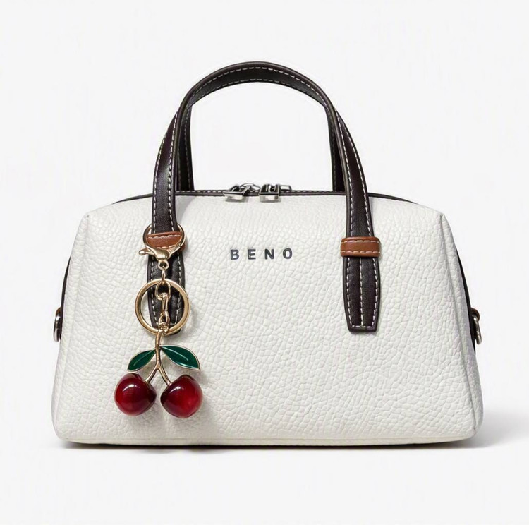 کیف دستی زنانه مدل بنو (BENO) با آویز گیلاس